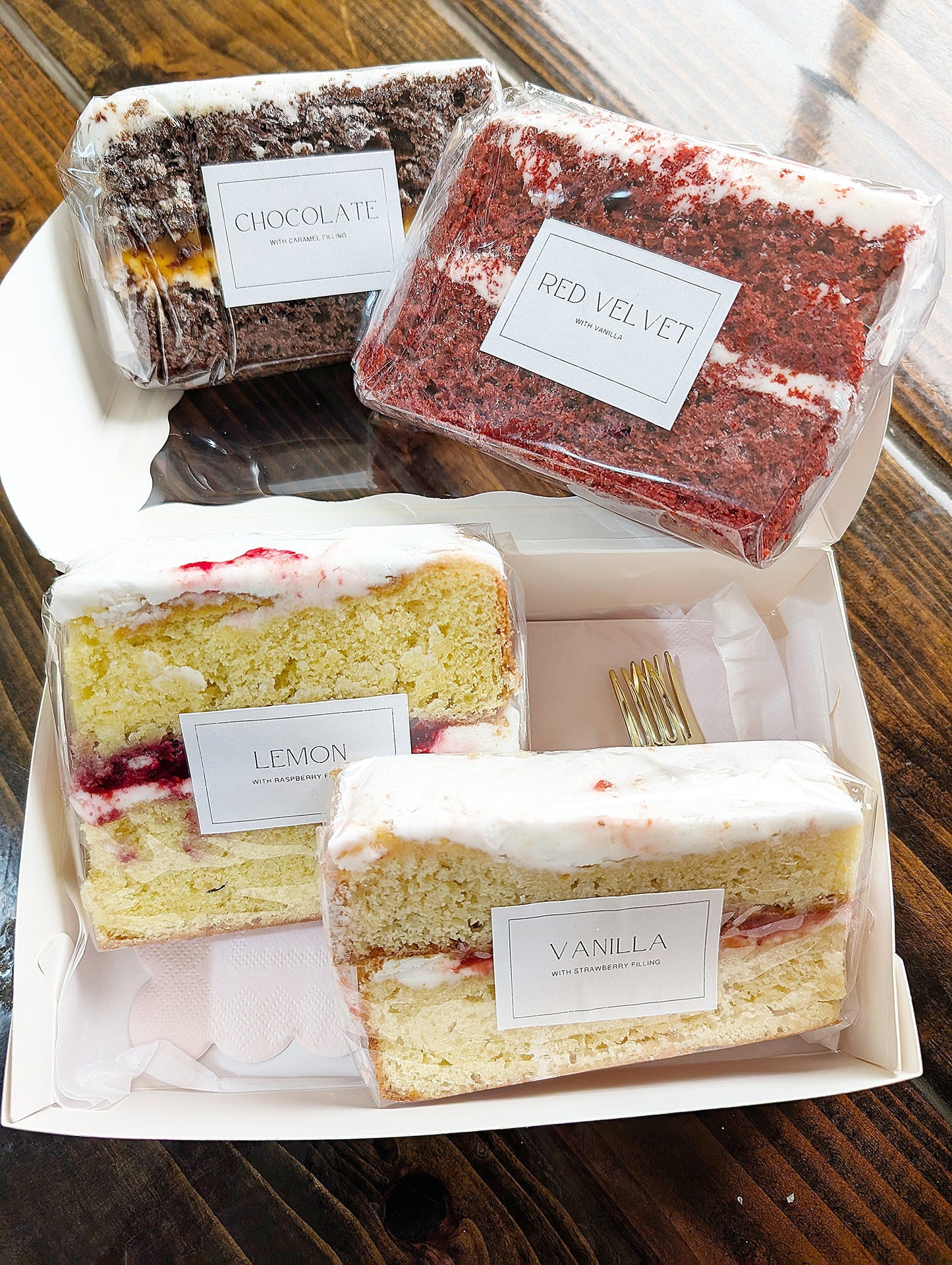 Cake Flavor Tasting Box