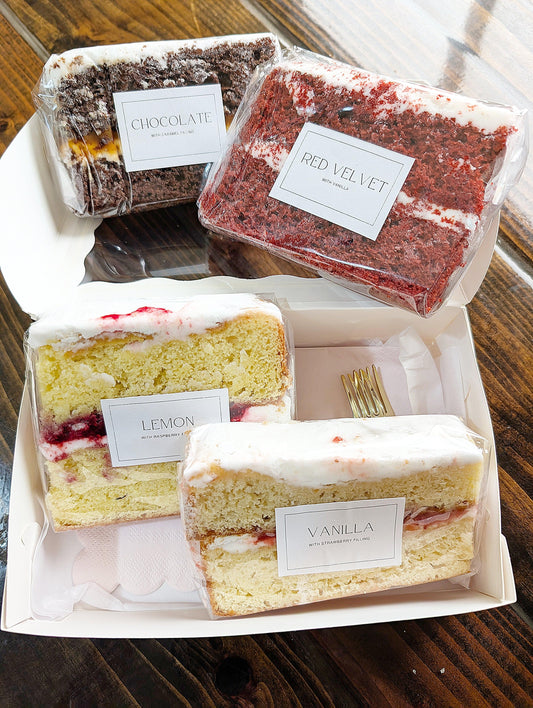 Cake Flavor Tasting Box