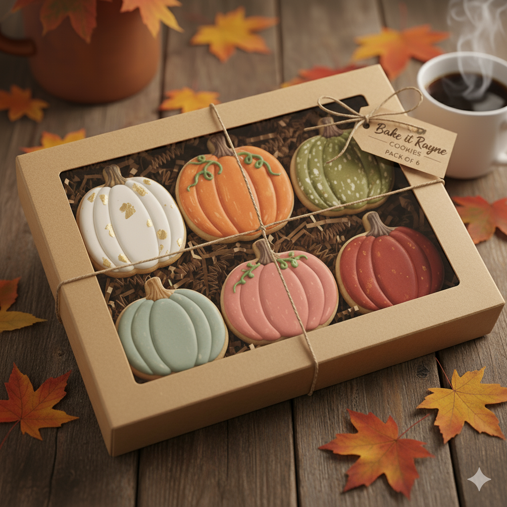 Fall Decorated Sugar Cookies - Custom & Variety Packs