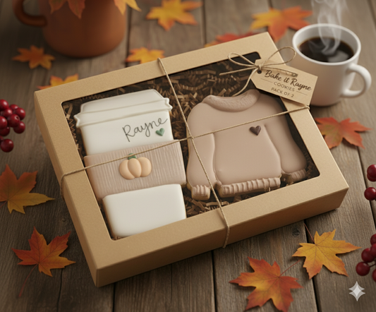 Fall Decorated Sugar Cookies - Custom & Variety Packs